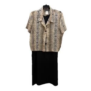 Jolibel Made in Canada Tiger Print 2-Piece Dress Set